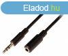 Sztere Audio Hosszabbt Kbel 3.5 mm-es Dugasz - 3.5 mm-es